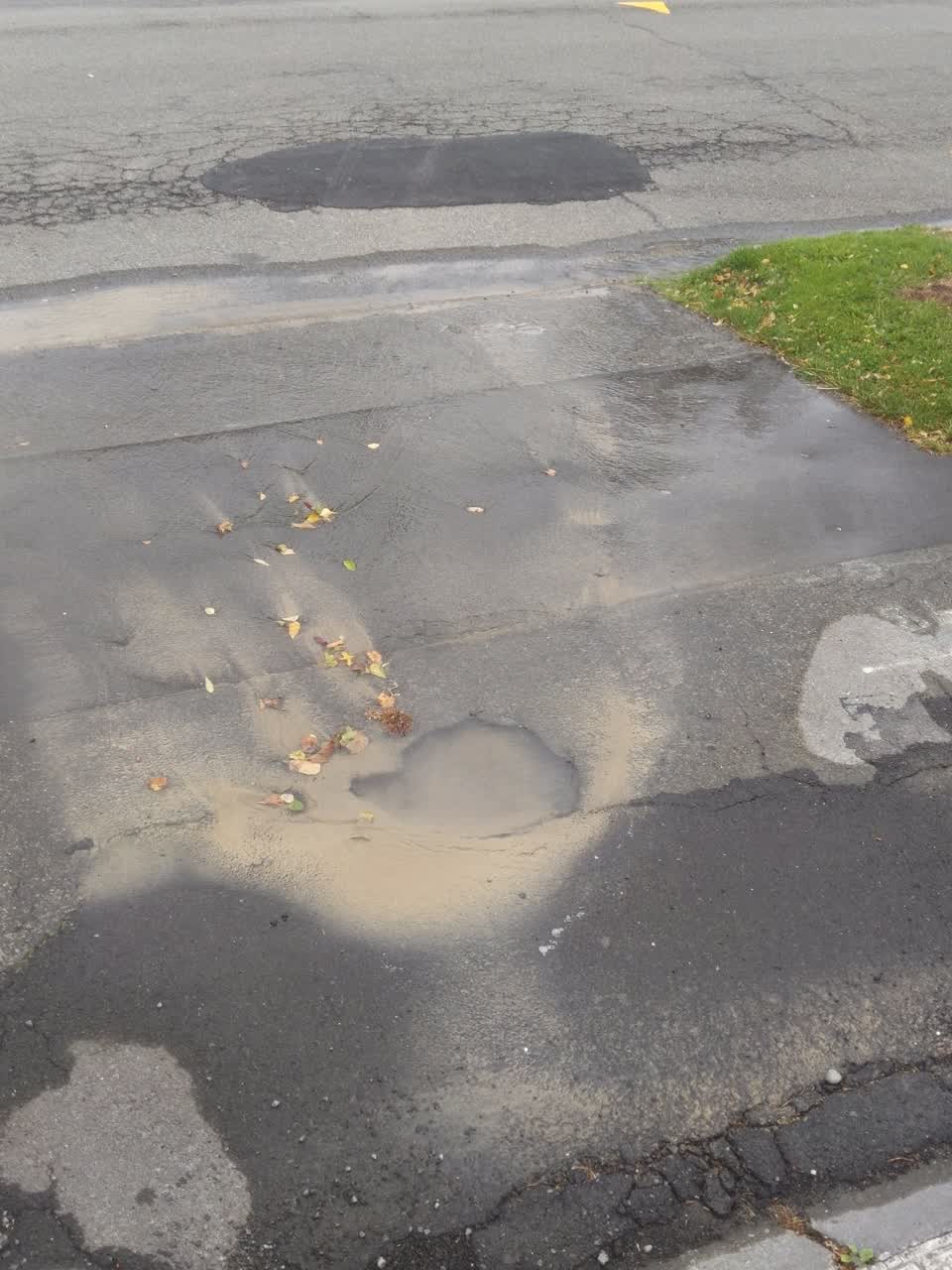 The photograph attached to this water supply report