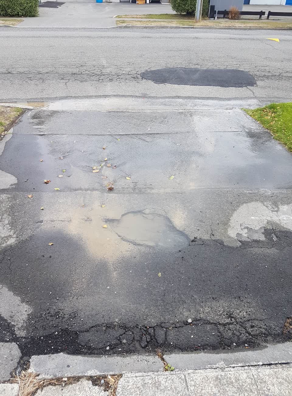 The photograph attached to this water supply report