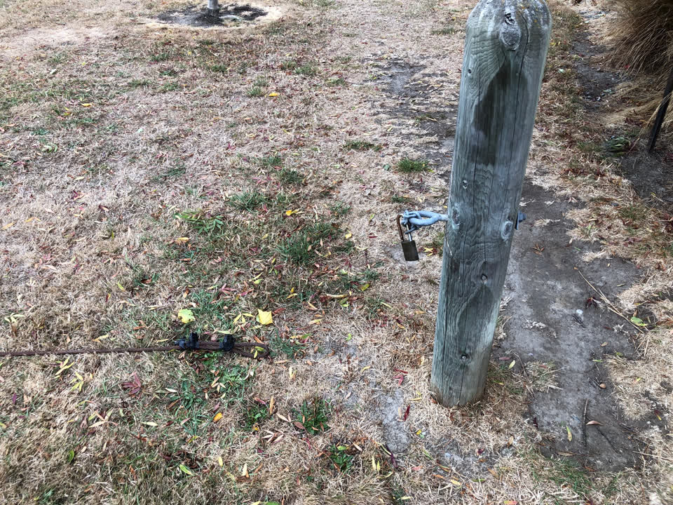 The photograph attached to this parks report