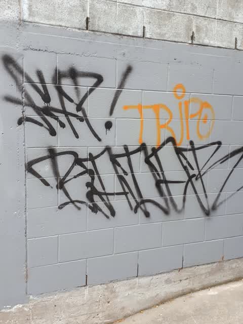 Graffiti — a report photo