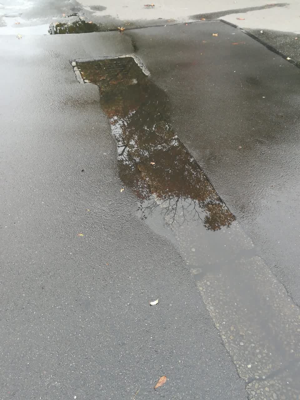 The photograph attached to this wastewater/stormwater report