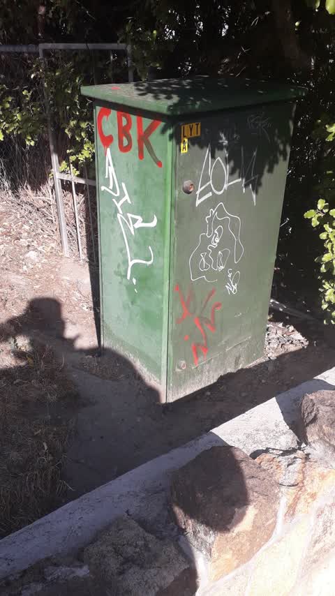 Graffiti, a report photo
