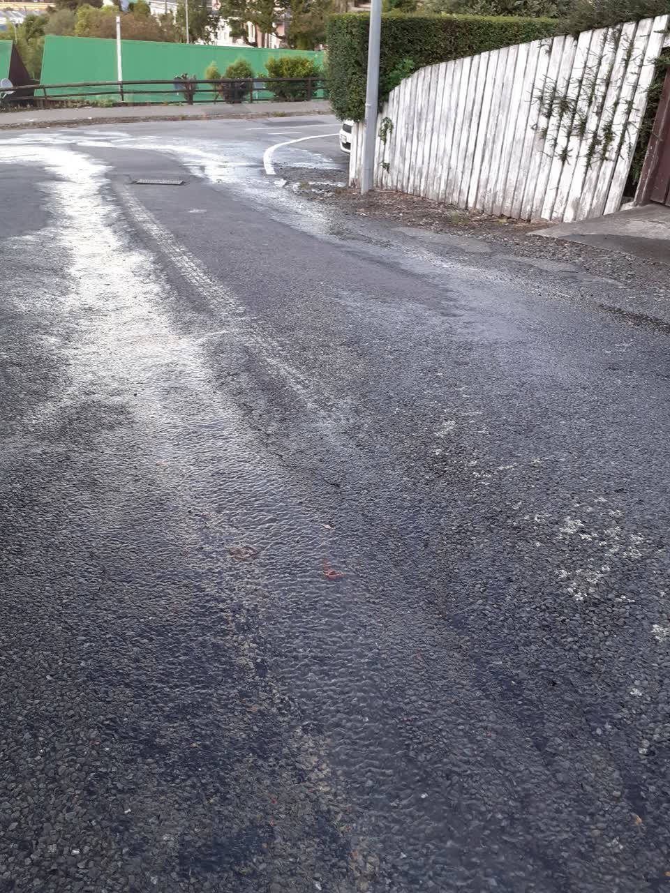 The photograph attached to this water supply report