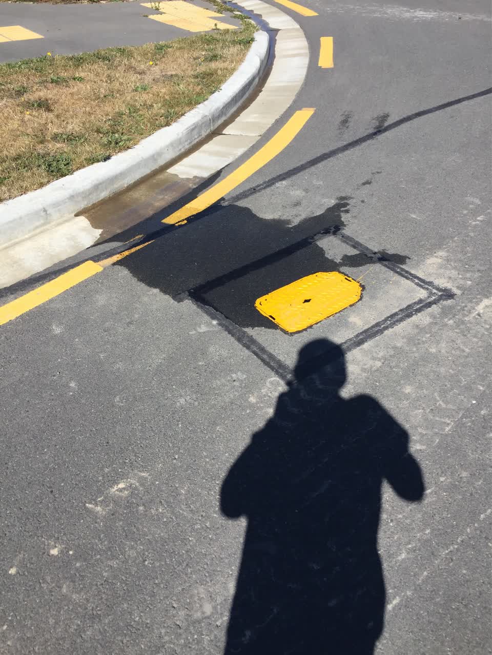 The photograph attached to this wastewater/stormwater report