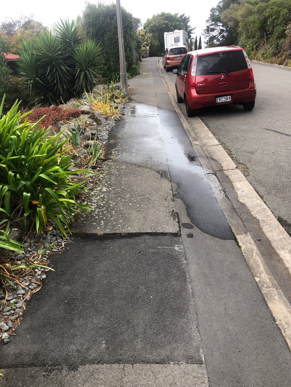 The photograph attached to this water supply report