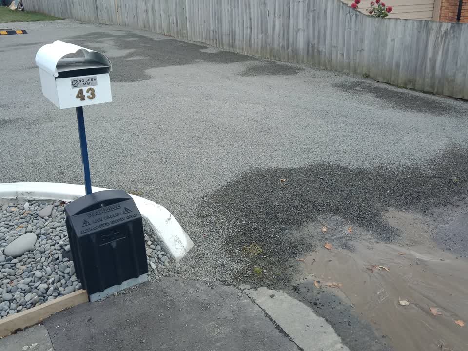 The photograph attached to this water supply report