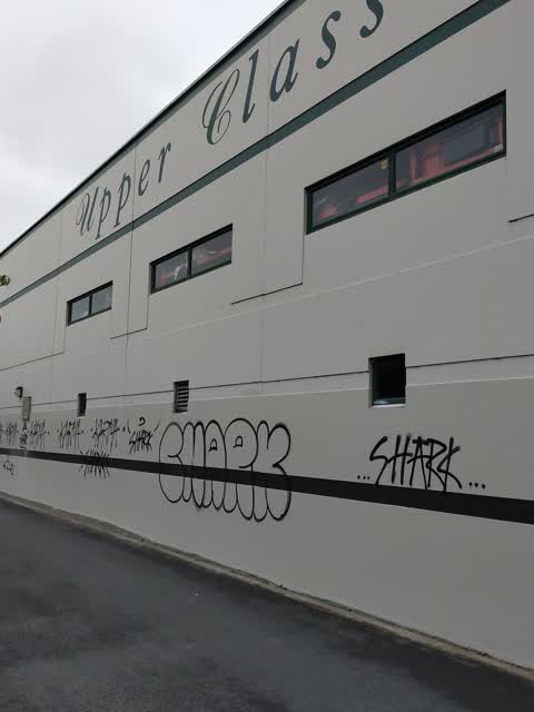 Graffiti, a report photo