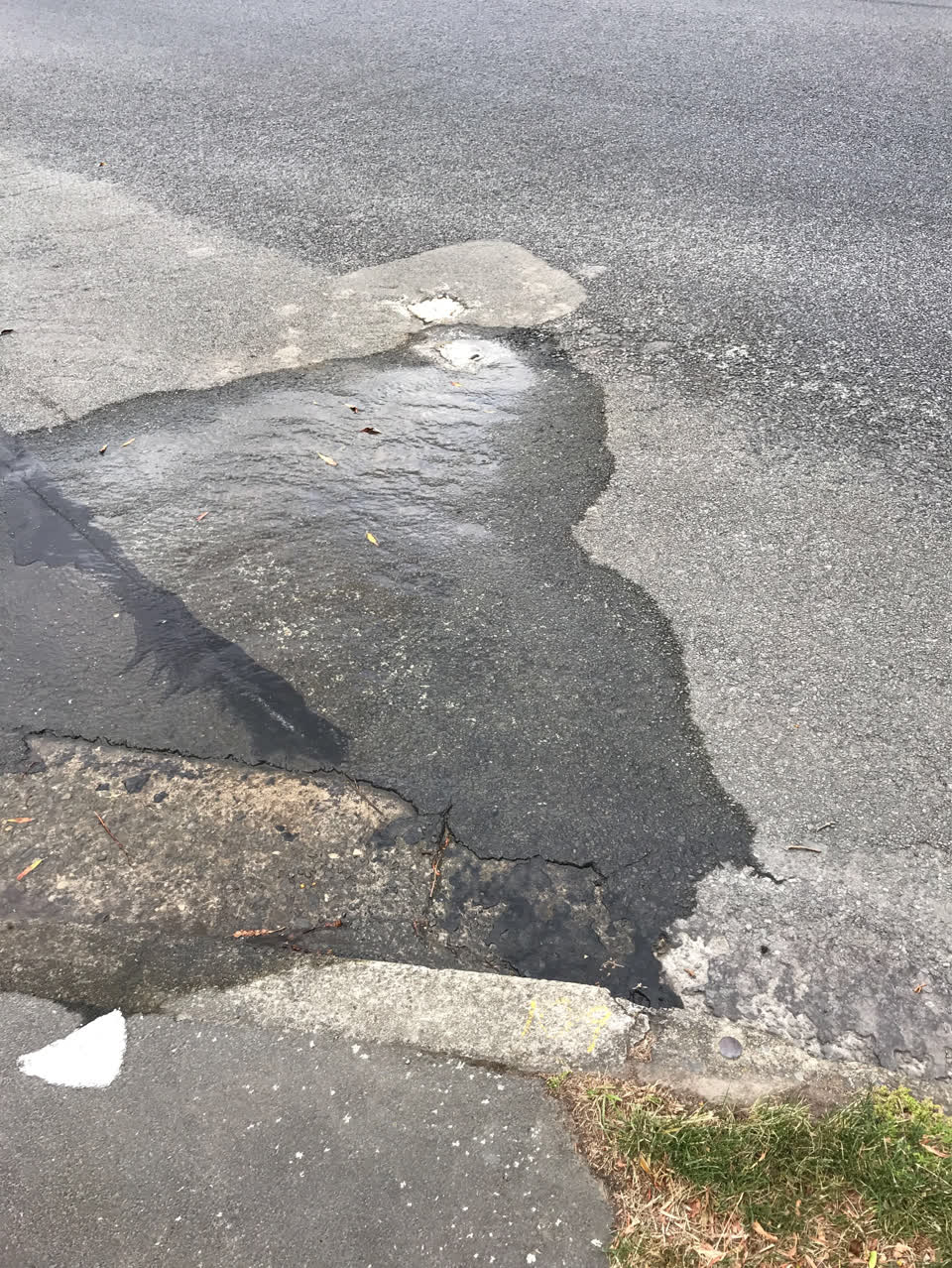 The photograph attached to this water supply report