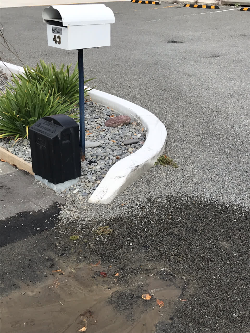 The photograph attached to this water supply report
