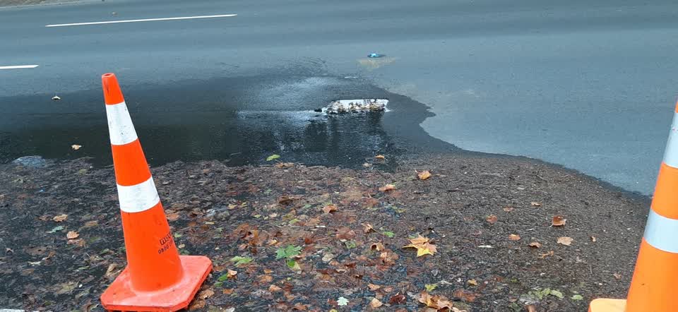 The photograph attached to this water supply report
