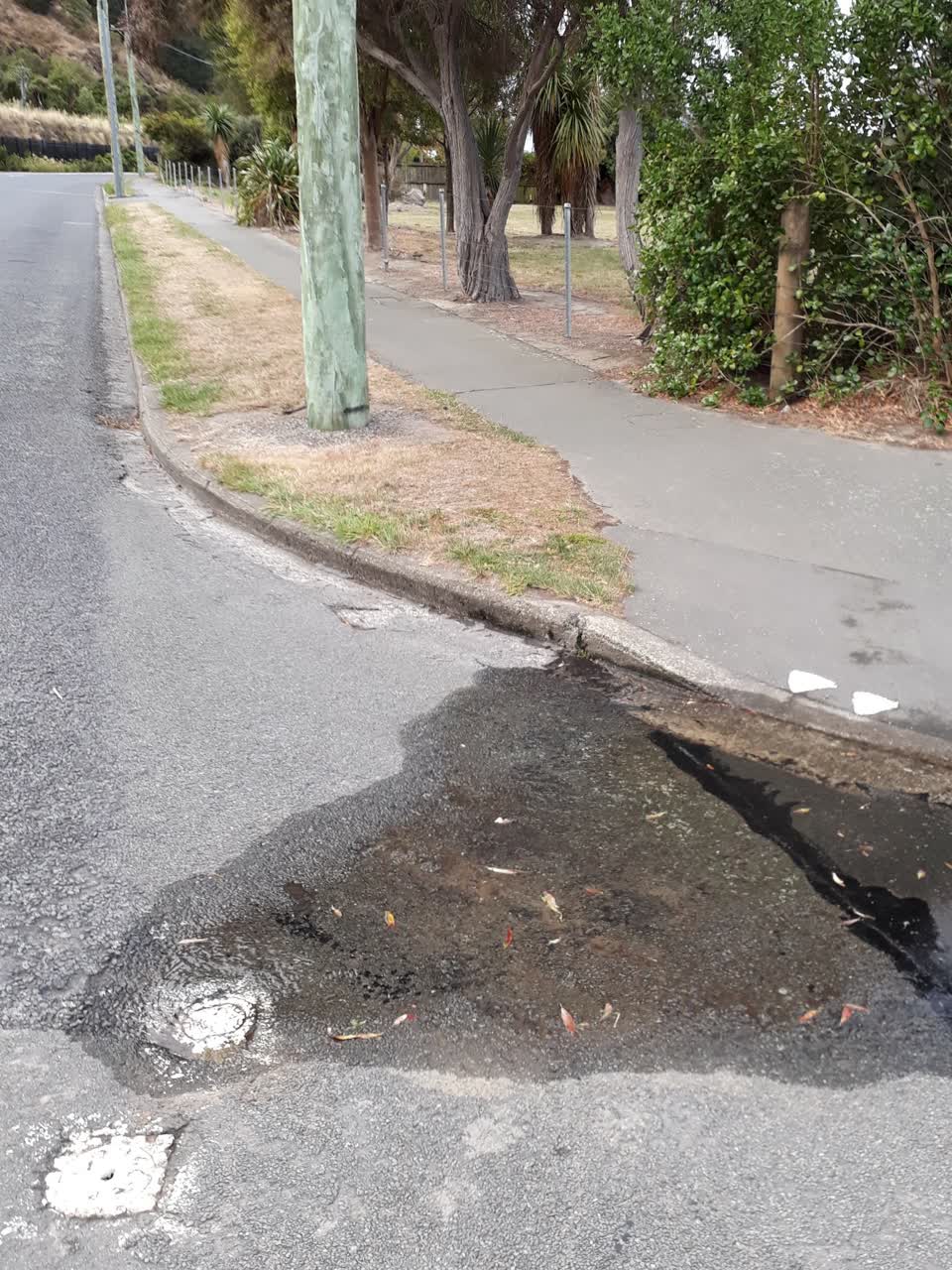 The photograph attached to this water supply report