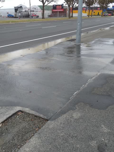 Flooding, a report photo