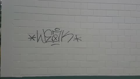 Graffiti — a report photo