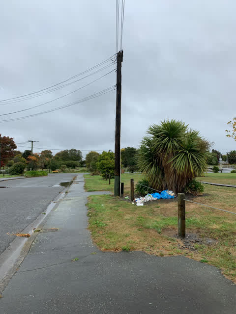 Rubbish/Recycling, a report photo