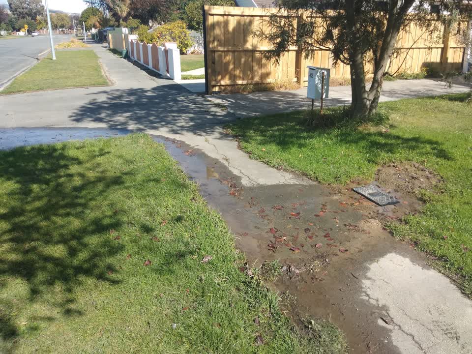 The photograph attached to this water supply report