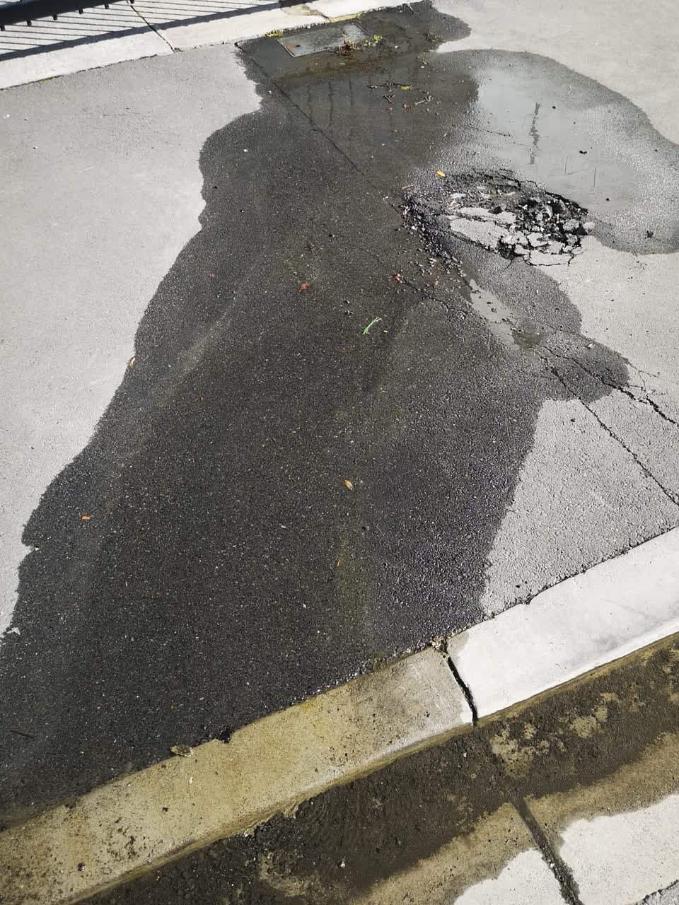 The photograph attached to this water supply report