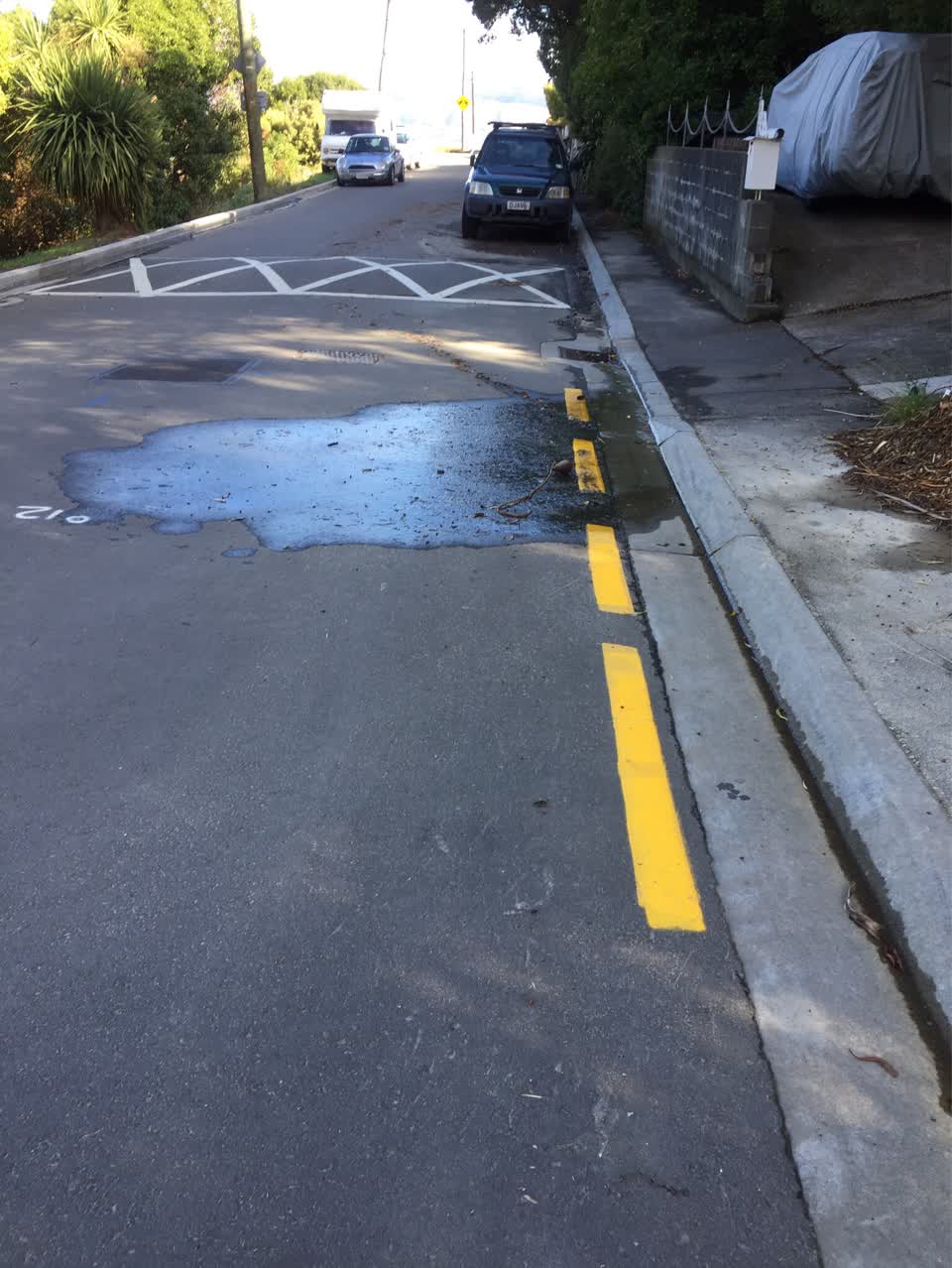 The photograph attached to this water supply report