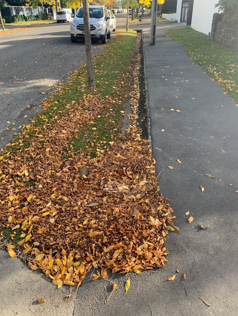 The photograph attached to this wastewater/stormwater report