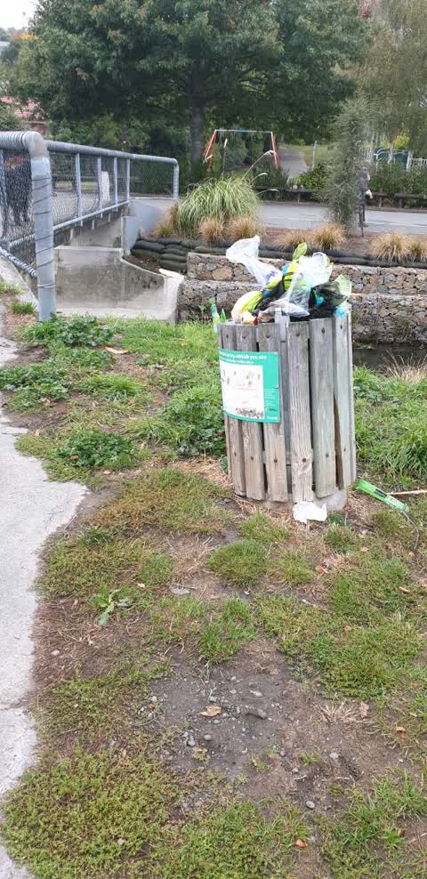 Rubbish/Recycling — a report photo