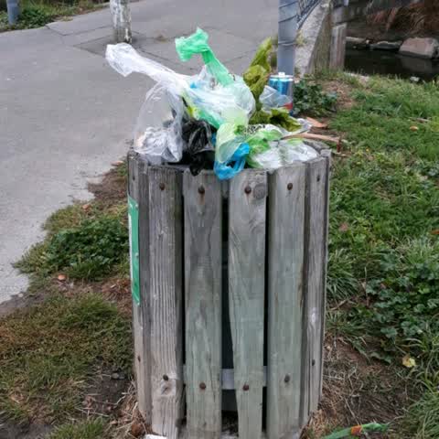 Rubbish/Recycling — a report photo