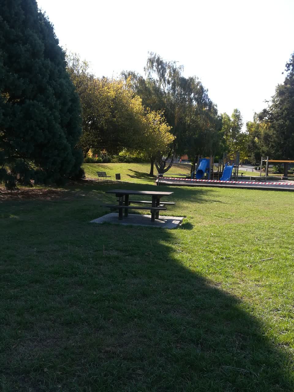 The photograph attached to this parks report