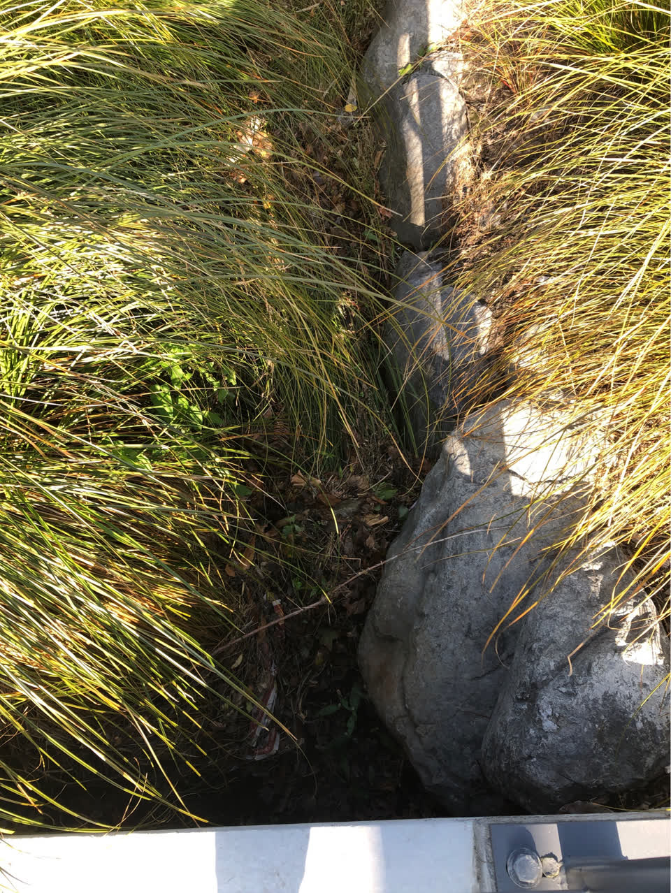The photograph attached to this wastewater/stormwater report