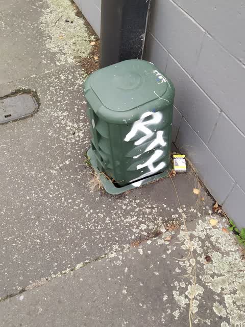 Graffiti, a report photo