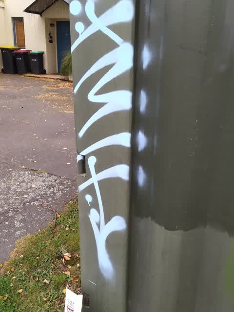 Graffiti, a report photo