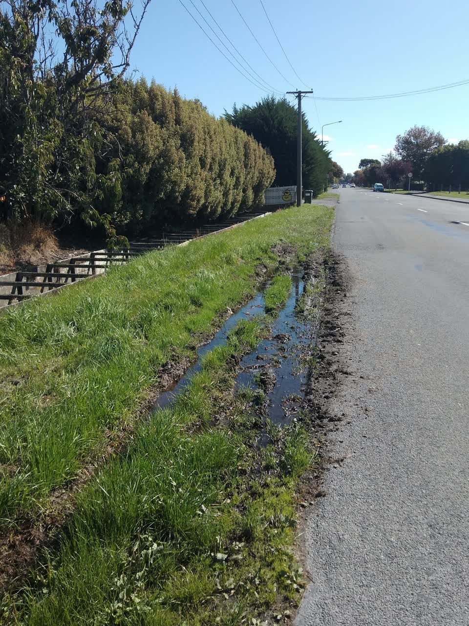 The photograph attached to this water supply report