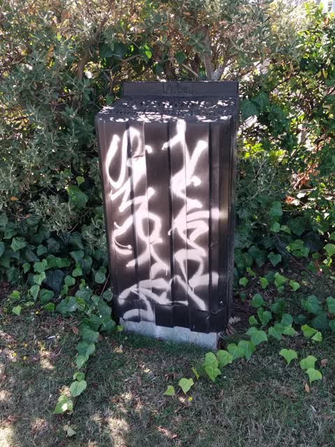 Graffiti — a report photo