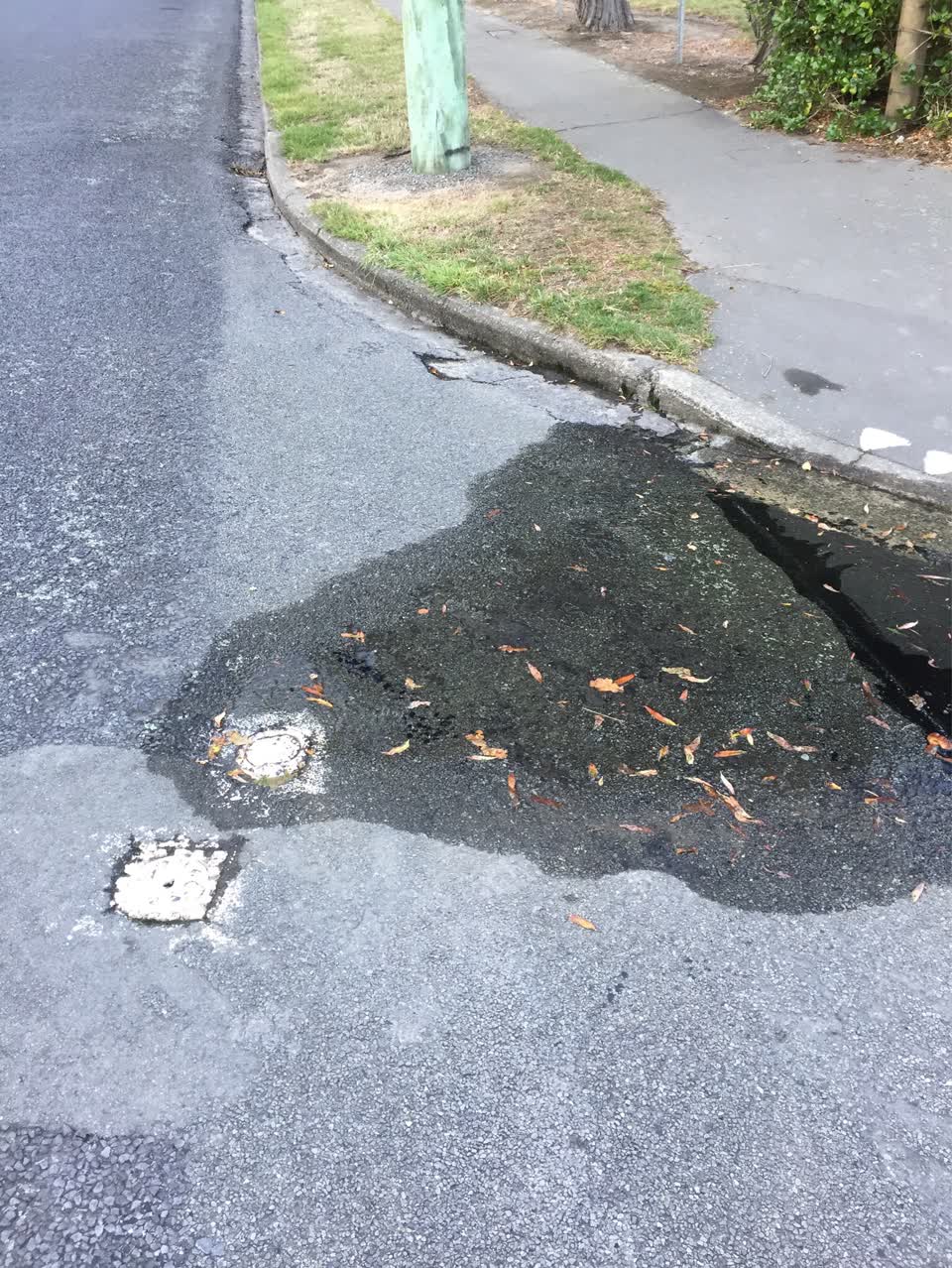 The photograph attached to this water supply report