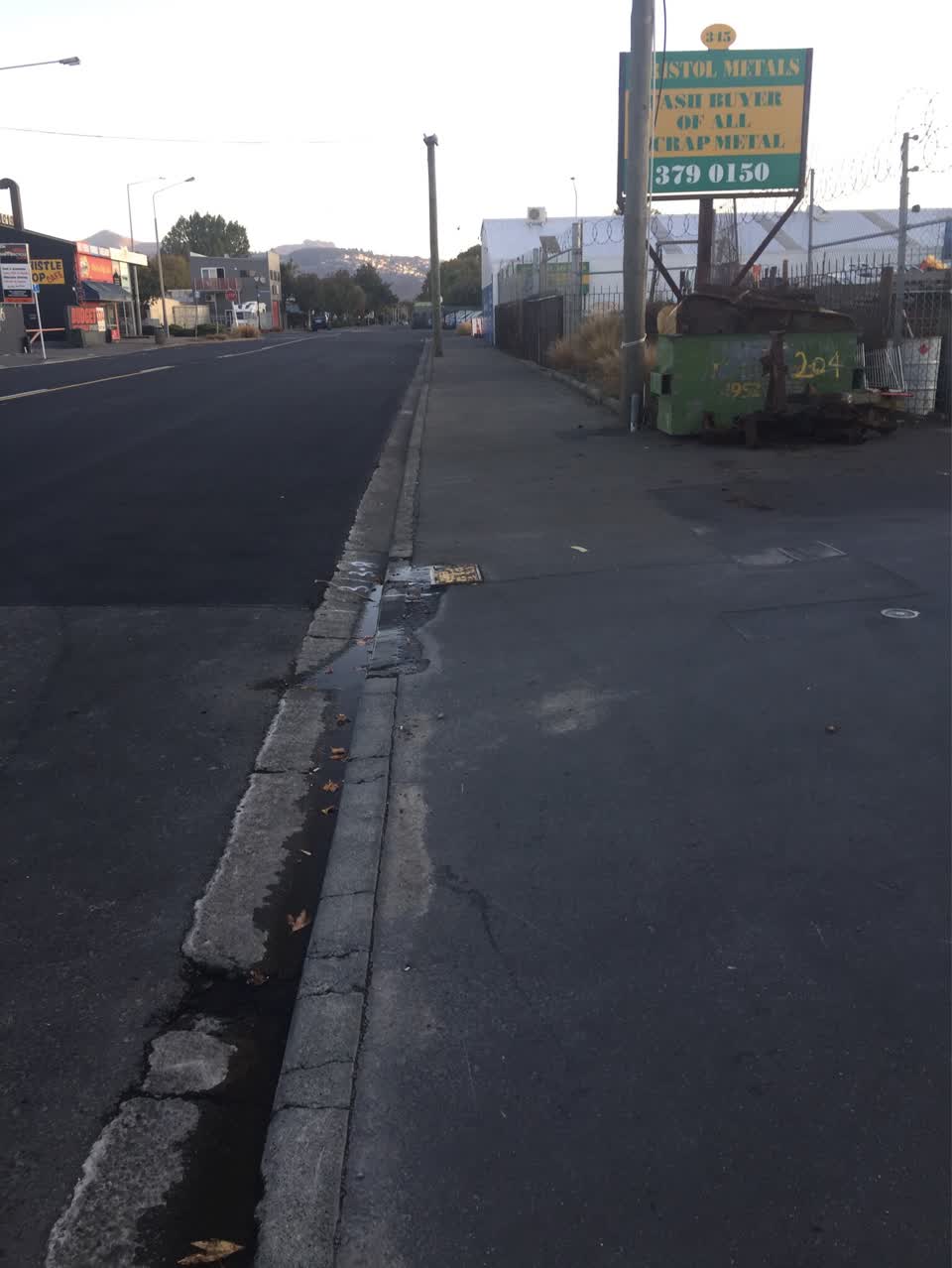 The photograph attached to this water supply report