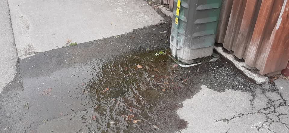 The photograph attached to this water supply report