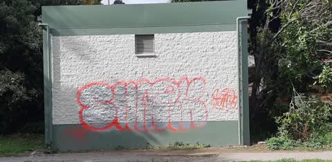 Graffiti, a report photo