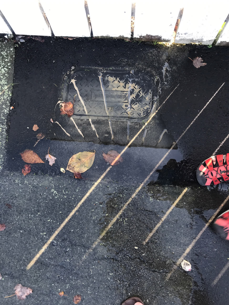The photograph attached to this water supply report