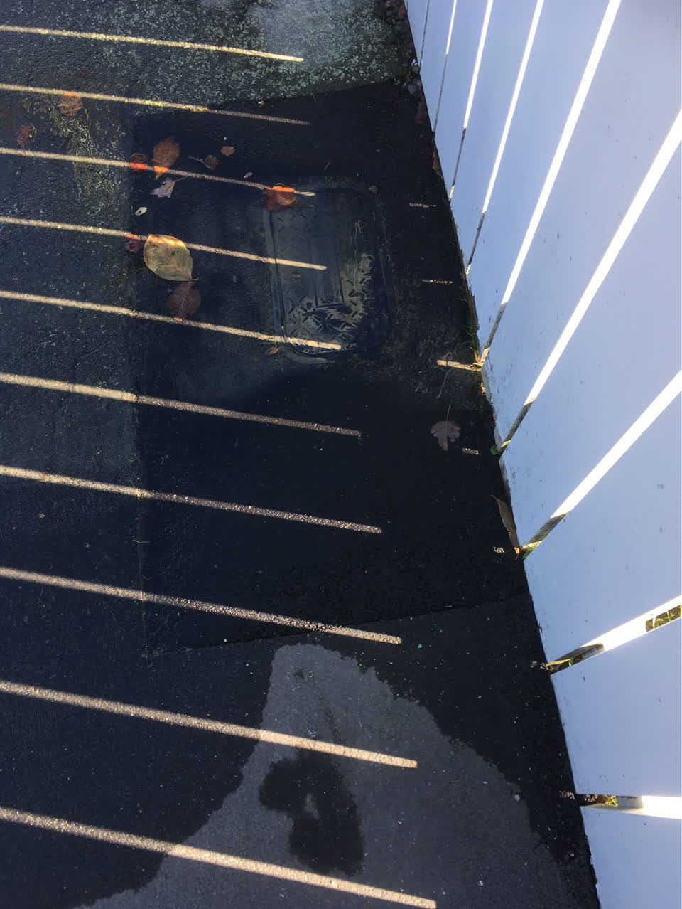 The photograph attached to this wastewater/stormwater report