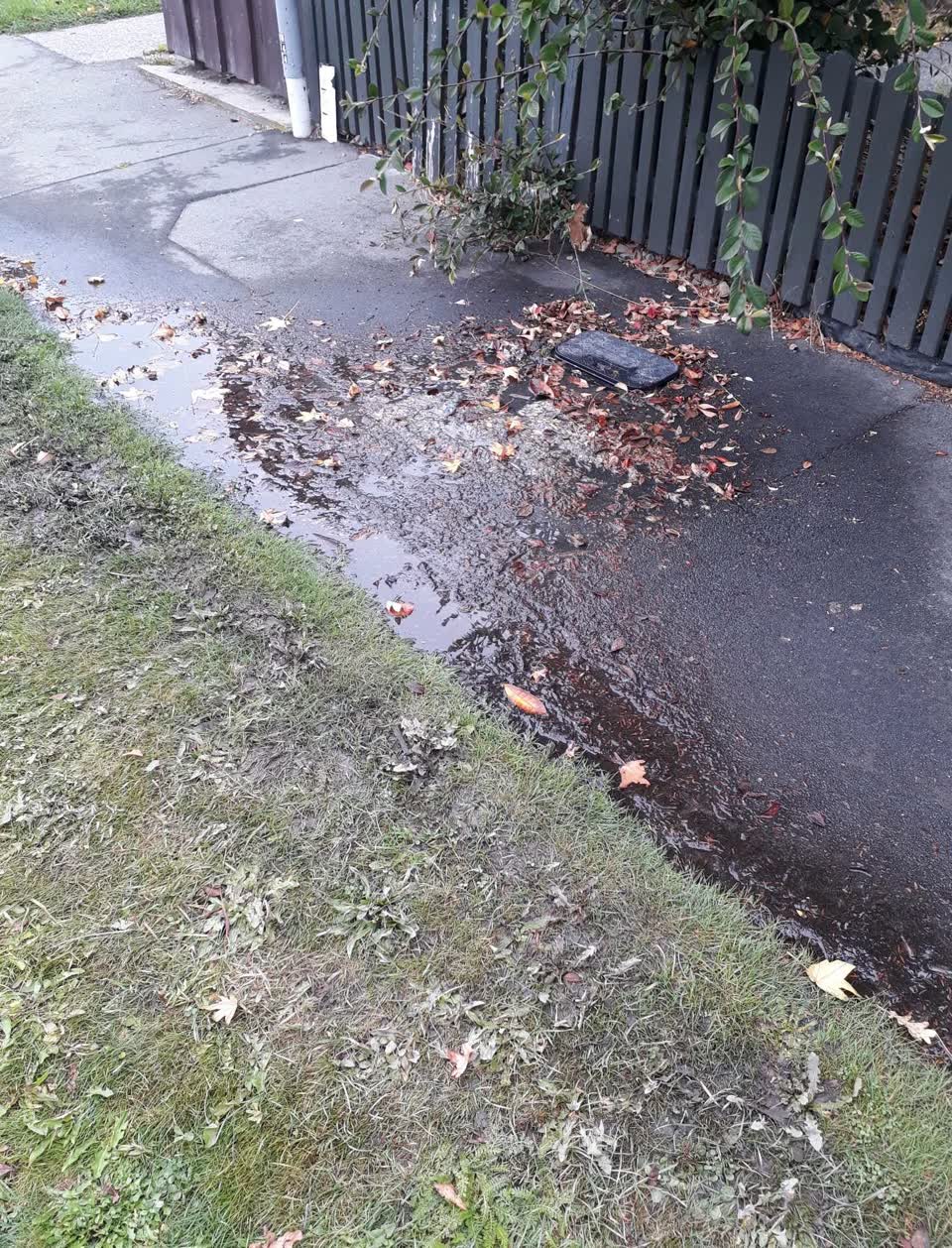 The photograph attached to this water supply report