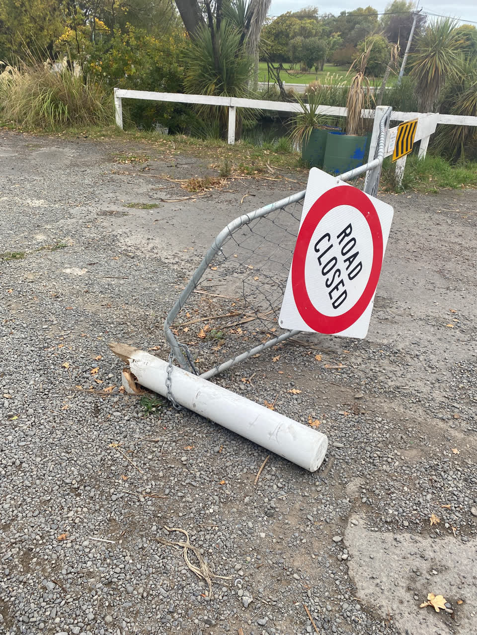 The photograph attached to this parks report