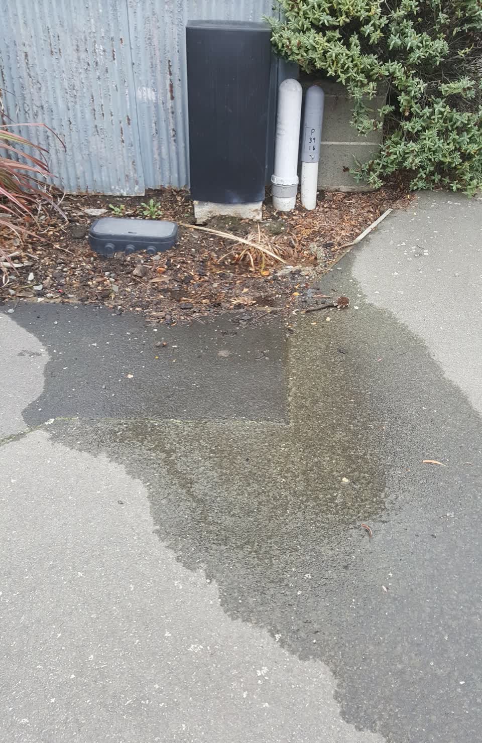 The photograph attached to this water supply report