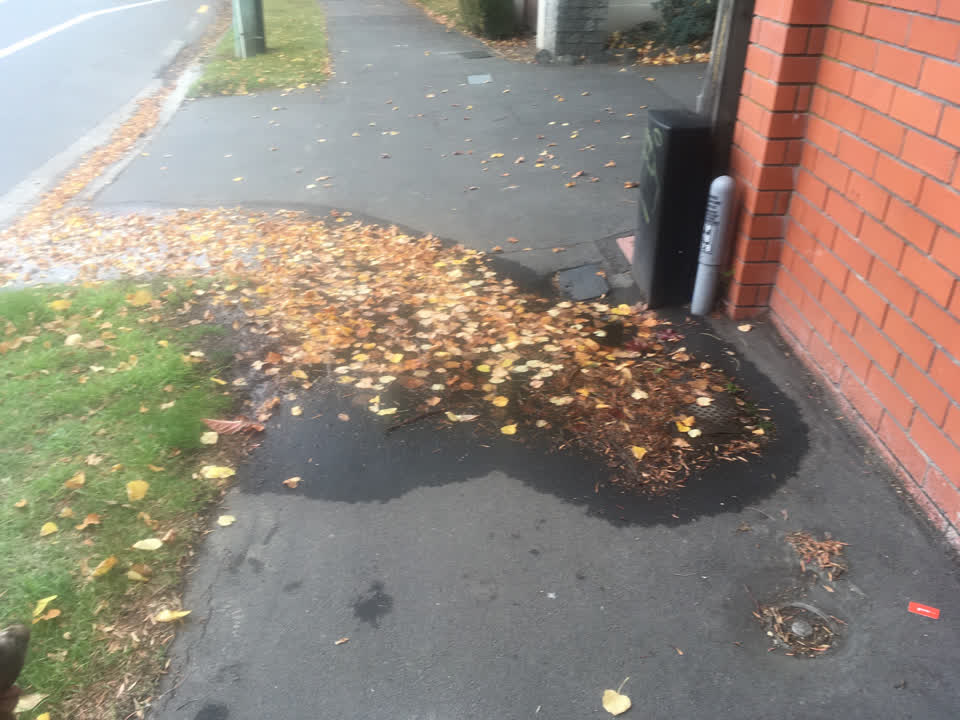 The photograph attached to this water supply report