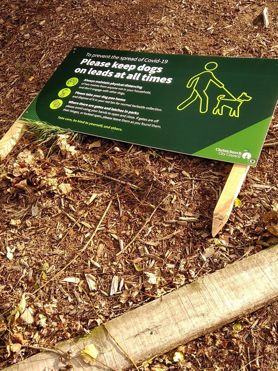The photograph attached to this parks report