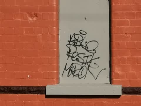 Graffiti, a report photo