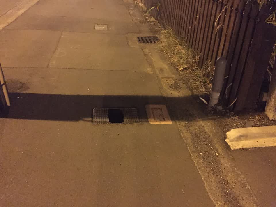 The photograph attached to this water supply report