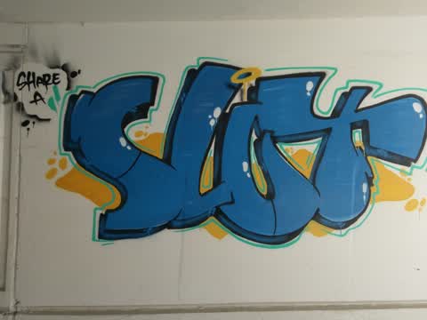 Graffiti, a report photo
