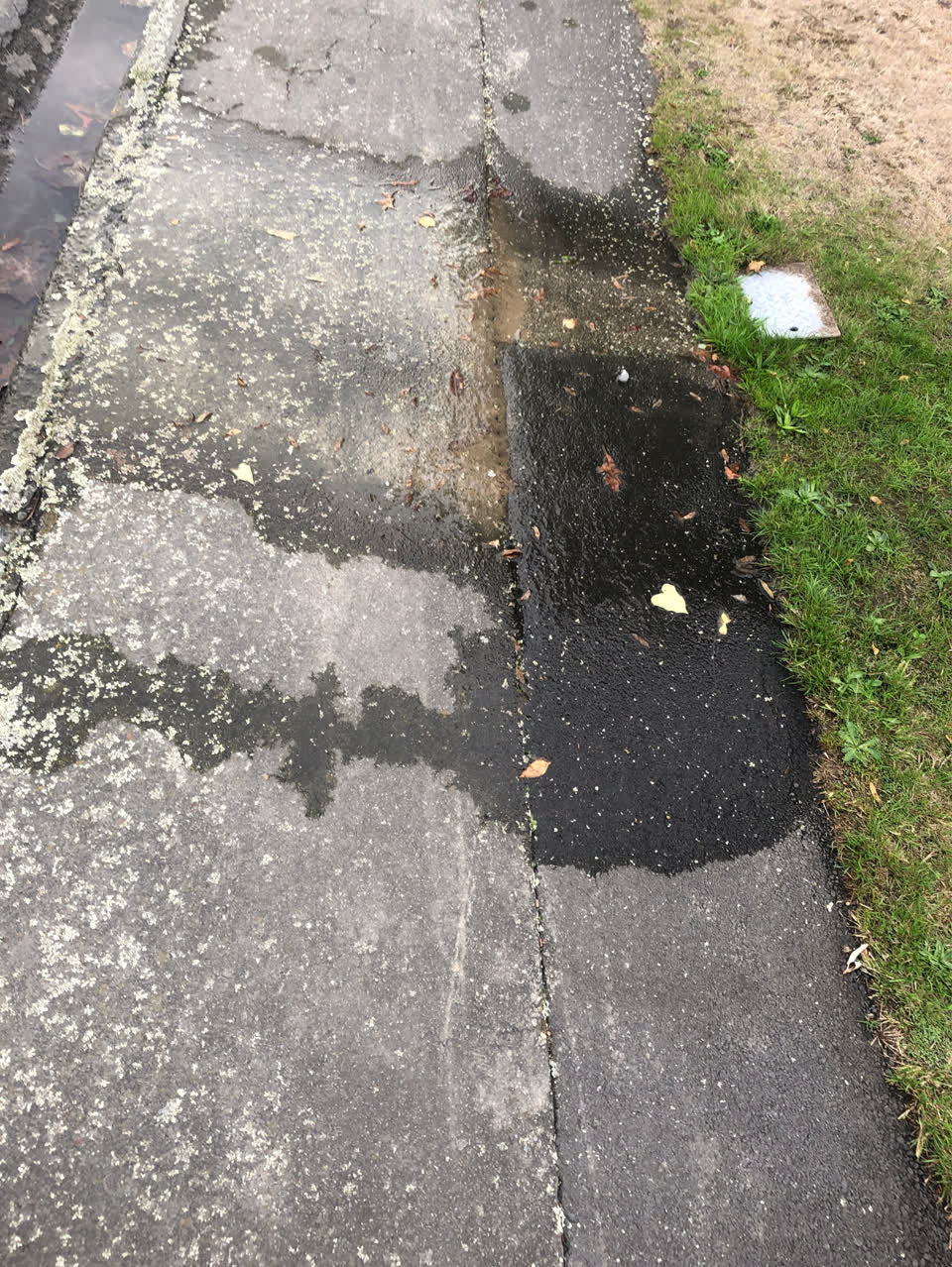 The photograph attached to this water supply report