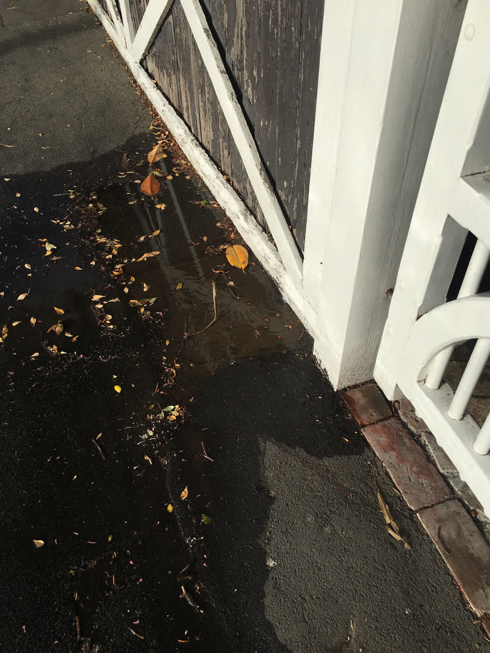 The photograph attached to this water supply report