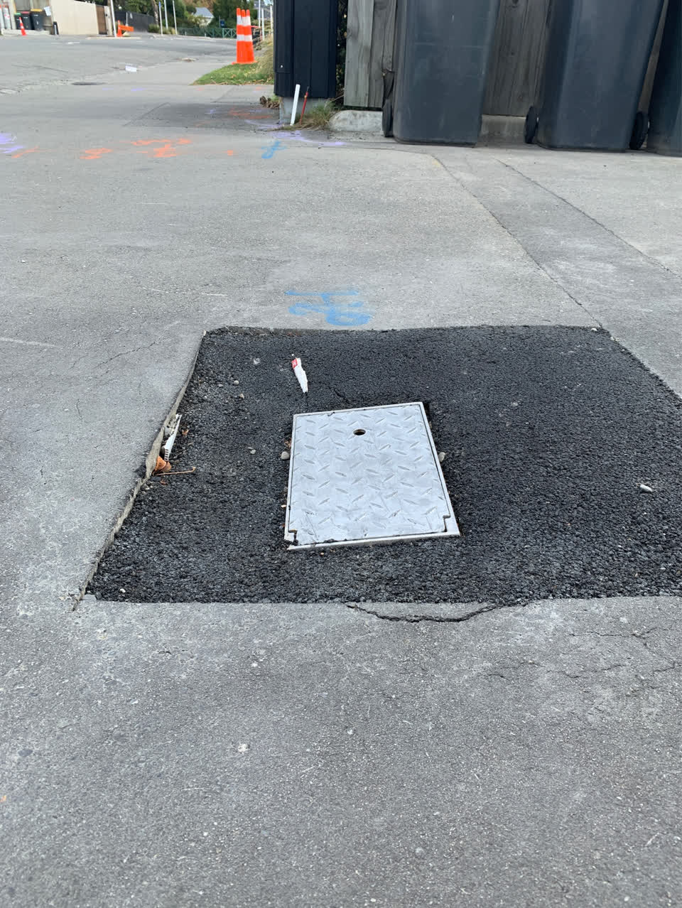The photograph attached to this water supply report