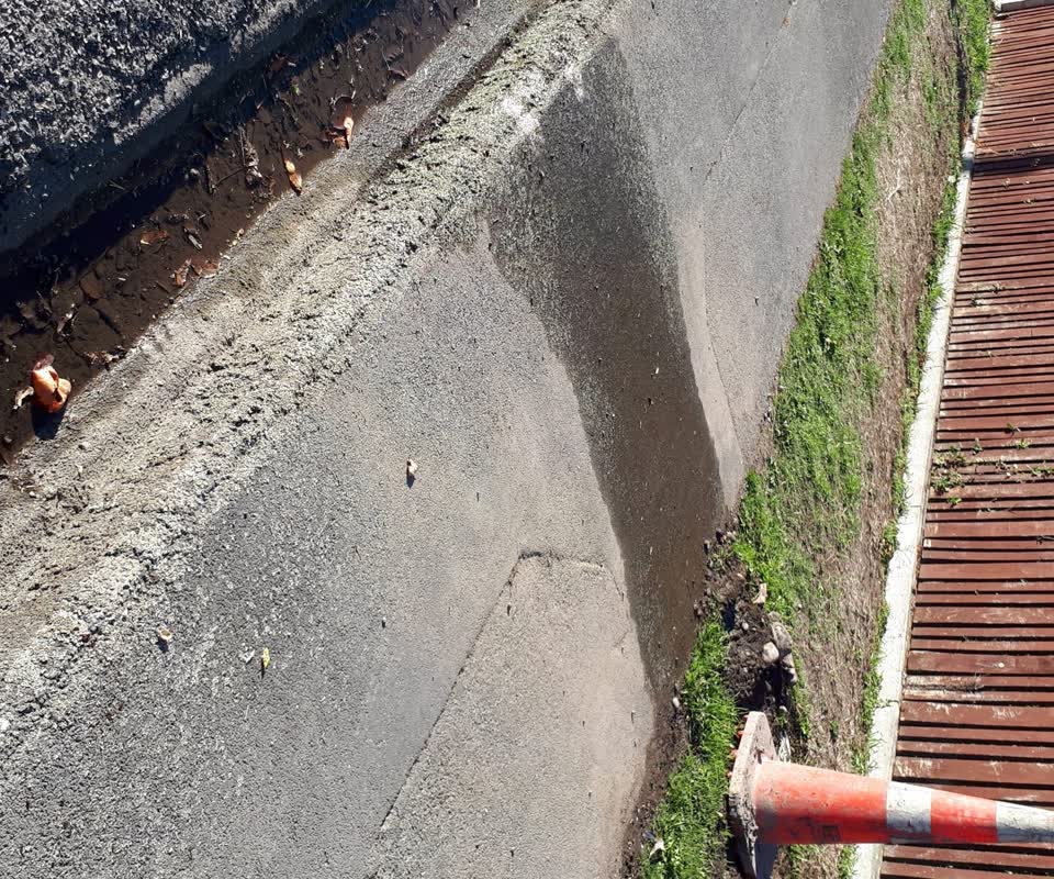 The photograph attached to this water supply report