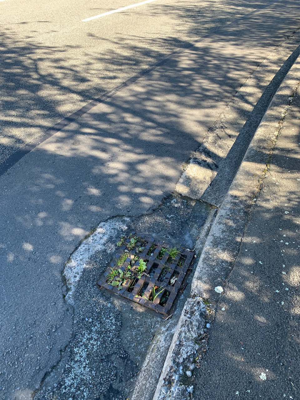 The photograph attached to this wastewater/stormwater report