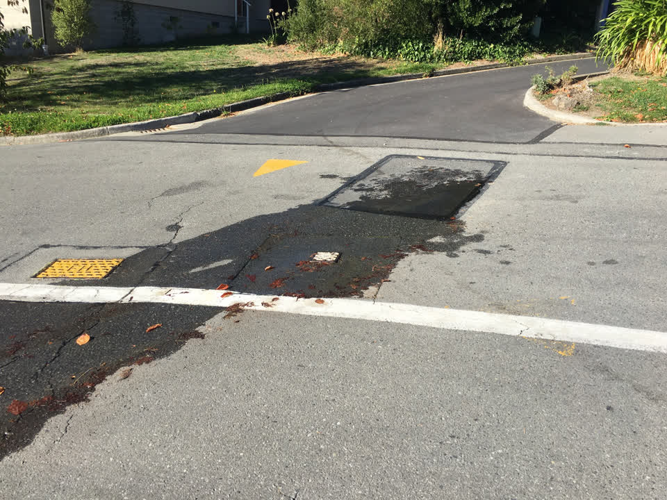 The photograph attached to this water supply report